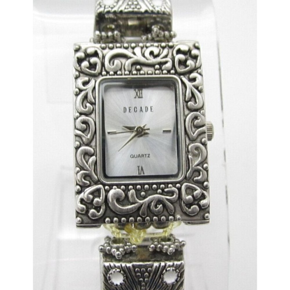 Women Decade Art Deco Quartz WR Analog 24mm Dial Causal Tank Style Watch (G358)